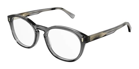 gucci gg 1047|Gucci GG1047O 001 Eyeglasses in Transparent Grey.